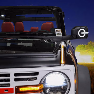 IAG I-Line Side Mirror LED Lighted Cap
