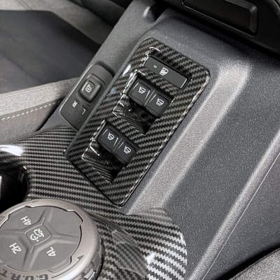IAG I-Line Window Switch Panel Cover Trim Kit (Gloss Carbon)