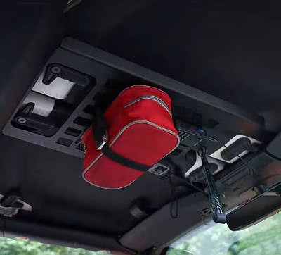 IIIREENO Cargo Roof Rack Overhead Molle Panel