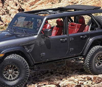 Peforway Off Road Side Steps Rock Sliders Wrangler JL
