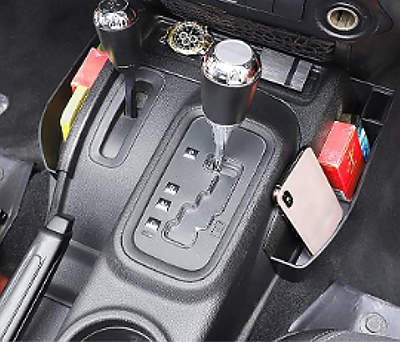 Savadicar GT-3 Shifter Console Storage Box with Reserved USB Charger Extender Slot