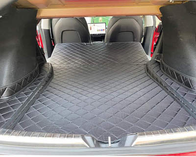ThinSGO Trunk Pet Mat Waterproof PU Leather for Dogs