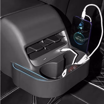 ZQULOYO Dual Rear Air Conditioner Outlet Cup Holder