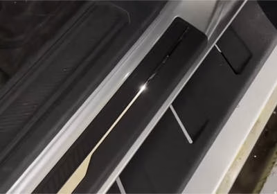 ANMOSVO Front and Rear Door Sill Protector Anti-Scratch