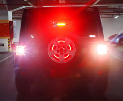 AUDEXEN LED Tail Lights Unique C Shaped Desig