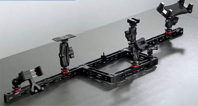 AUTOUTLET Slide Center Bracket for Cell Phones, Tablets, Walkie-talkies, Ipad, etc