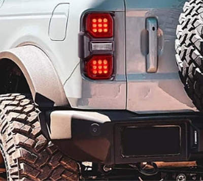 Archaic Tail Lights Assembly with Startup Animation 6th Gen Ford Bronco