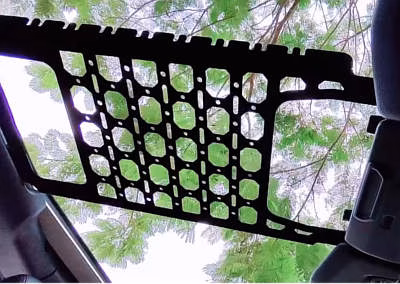 KOKSHELY Overhead Top Cargo Rack Molle Panel