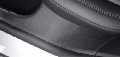 LUCKEASY Rear Doors Sill Guard Protector