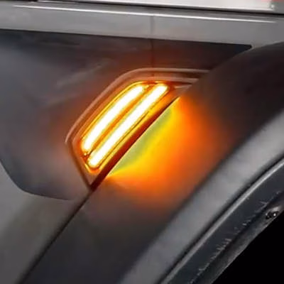 LitMiRaCle LED Fender Marker Lights Turn Signal Lamp