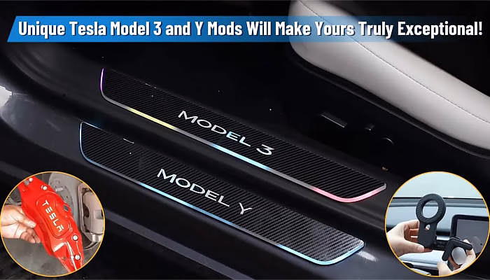 Elite Tesla Model 3 and Y Upgrades That Turn Heads