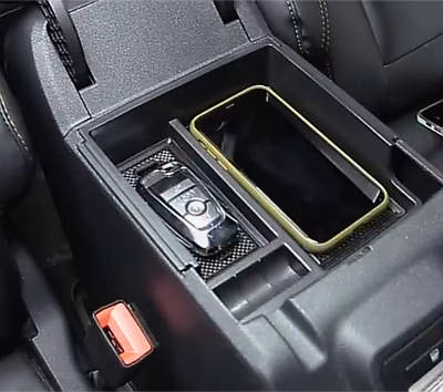 JROAD Double-Storage-Box Center Console Organize
