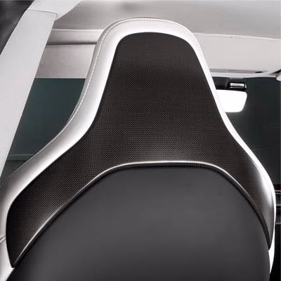 JSWAN Real Carbon Fiber Backseat Cover