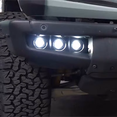 LitMiRaCle Front Lower Modular Bumper LED Fog Lamps with DRL