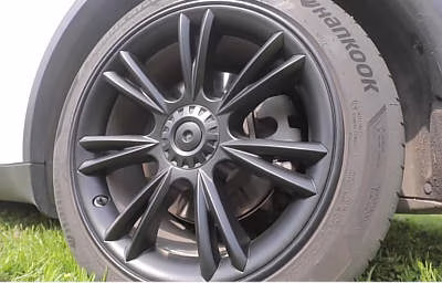 MOTENIO Hubcaps 19 inch Sporty Style