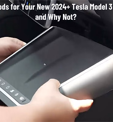 Modern Mods for Your New 2024+ Tesla Model 3 Highland and Why Not