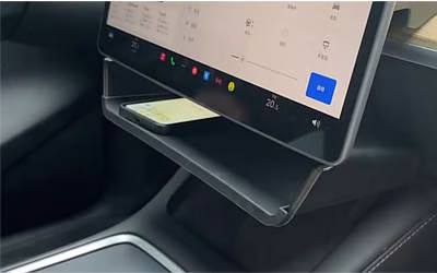 Yeslak Under-Screen Storage with Non-Slip Mat