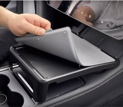 ASVEGE Slideable Eating Table Center Console