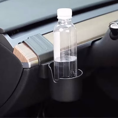 DATAXEEN Expander Drink Holder + Phone Mount on Dash