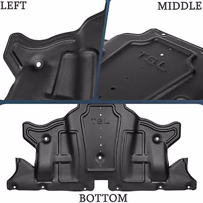 ShowEv Carbon Steel Skid Plate for Front Chassis