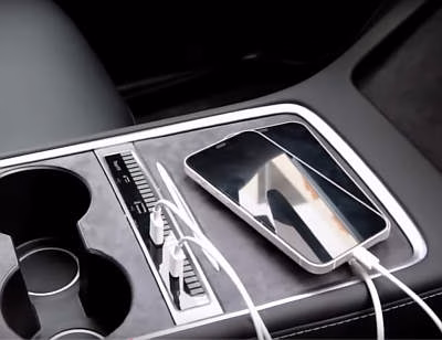 Topfit Ambient Light USB Hub Center Console