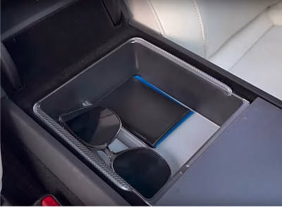 RAZOVEYI Center Console Tray & Armrest Storage Bin Box Pink