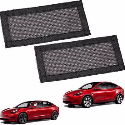 Edulnke Rear Floor Backseat Air Vent Mesh Cover