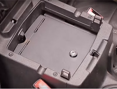 JOSHELA Center Console Organizer Safe Box with Key Lock