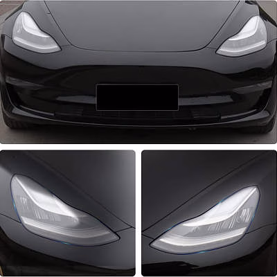 KKTR-CAR Front Headlights Clear Protection Film