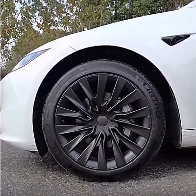 MOTENIO 18 inch Wheel Cover Turbine Style