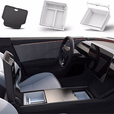 YONZEE Center Console Organizer Set of 3
