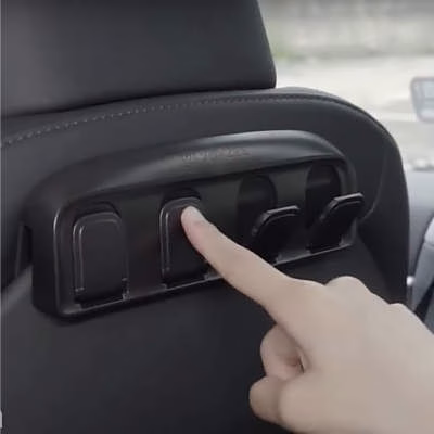 YONZEE Foldable Hidden Seat Hooks