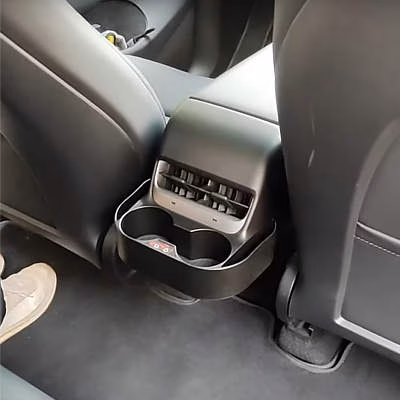 ZQULOYO Rear Air Conditioner Outlet Dual Cup Holder