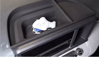 Maxzina Silicone Dash Insert Tray Behind Screen