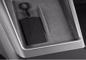 LUCKEASY 2PC Silicone Key Card Holder (Light Speed Image)