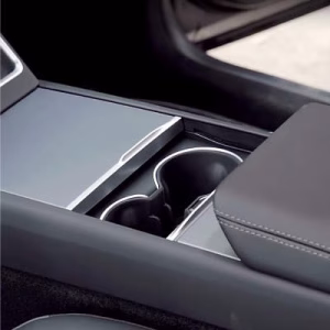 LUCKEASY Center Console Water Cup Holder 2025 New Model Y Juniper