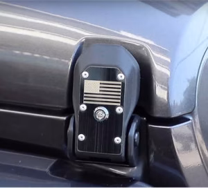 Linskip Durable Aluminum Hood Latches Locking Kit