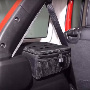 Linskip Trunk Wheel Well Storage Bag w/Net-Multi Compartment