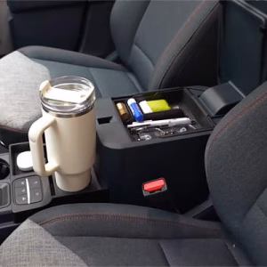Mabett Center Console Storage Organizer and Dual Cup Holder