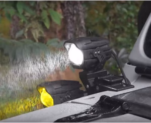 OMU Genesis Series Aluminum A-Pillar Spotlight