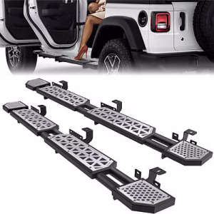 Peforway 7" Stainless Running Boards