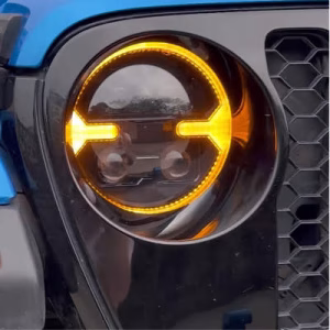 KARSAM 9" LED Halo Headlights