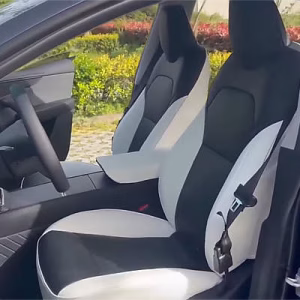 MeeKooMay Nappa Leather Seat Cover Airbag