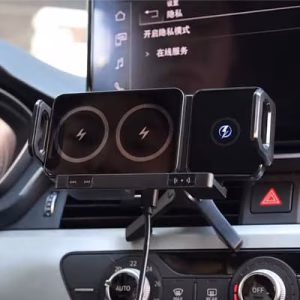 TZZPL Ultra-Stable Car Phone Holder & 15W Wireless Fast Charger Mount