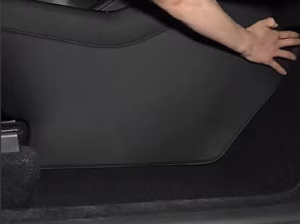 BASENOR Center Console Side Anti-Kick Mats