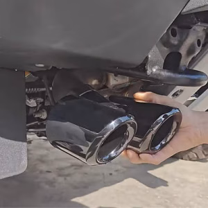 Tumukiw Gloss Black Quad Exhaust Tip